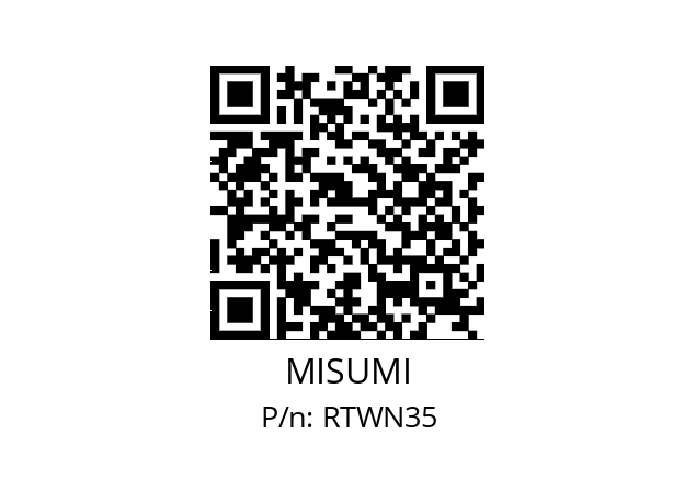   MISUMI RTWN35