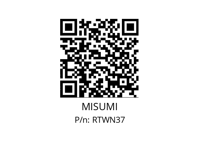   MISUMI RTWN37