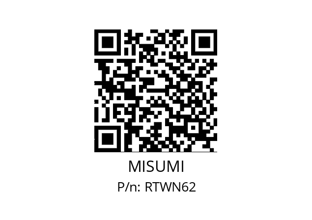   MISUMI RTWN62