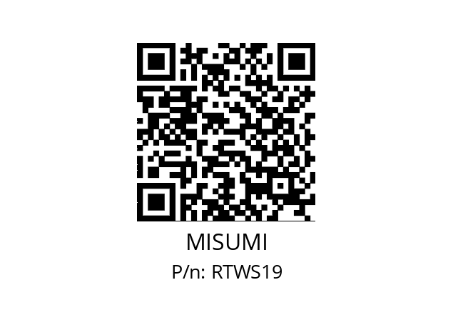   MISUMI RTWS19