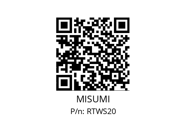   MISUMI RTWS20