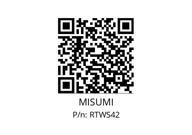   MISUMI RTWS42