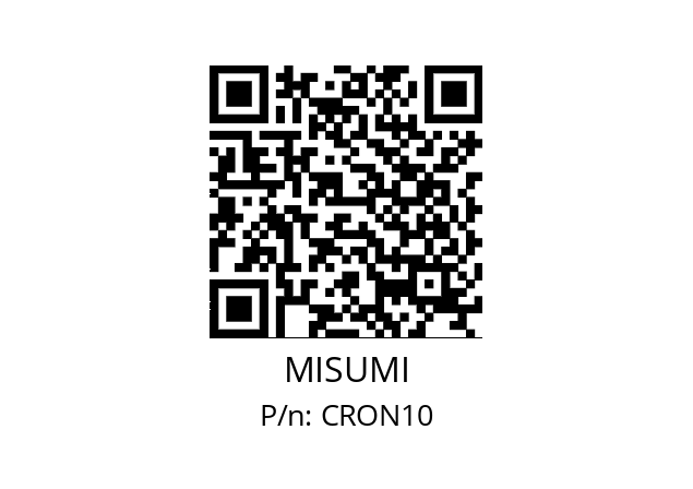   MISUMI CRON10