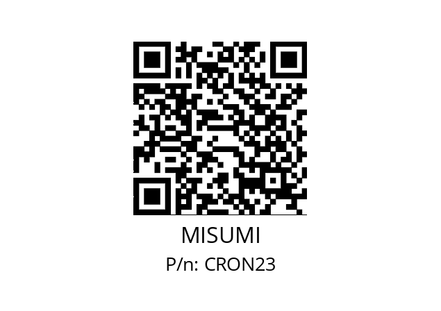   MISUMI CRON23