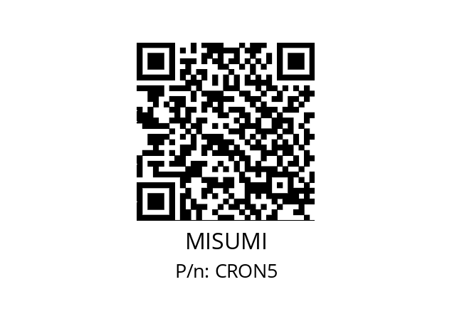   MISUMI CRON5