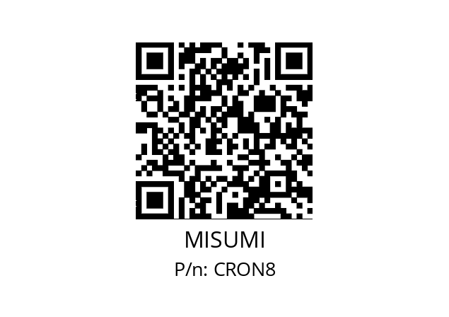   MISUMI CRON8