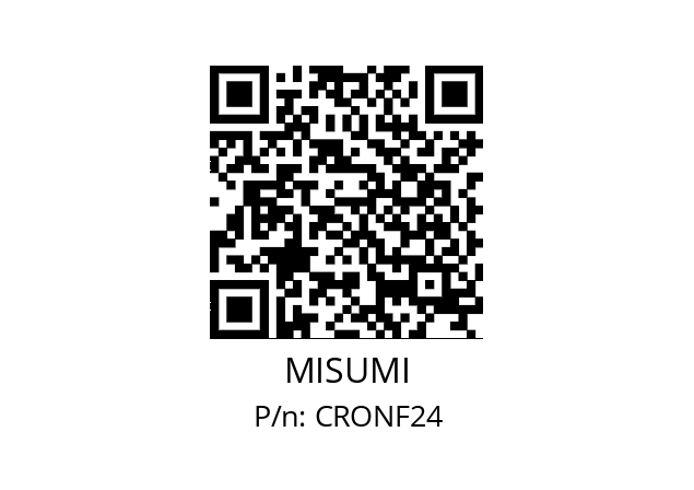   MISUMI CRONF24