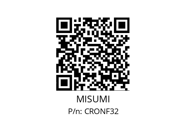   MISUMI CRONF32