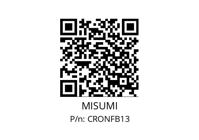   MISUMI CRONFB13