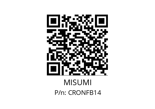   MISUMI CRONFB14