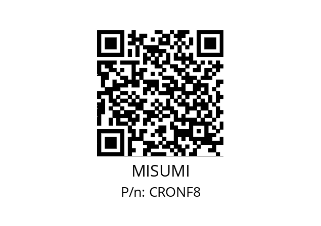   MISUMI CRONF8