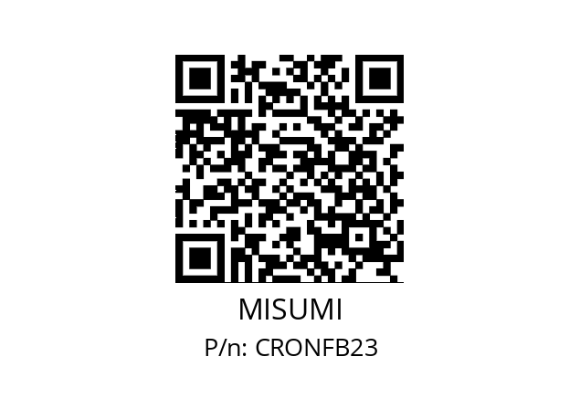   MISUMI CRONFB23