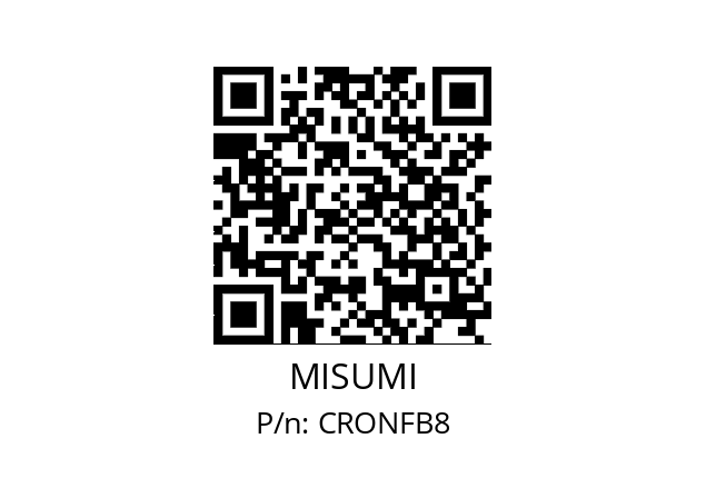   MISUMI CRONFB8