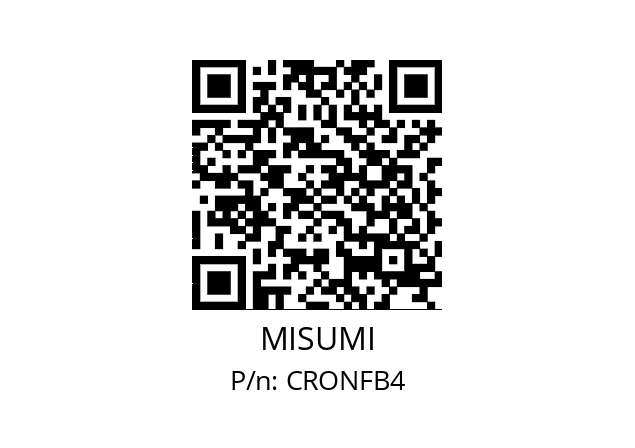   MISUMI CRONFB4