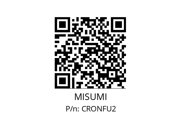   MISUMI CRONFU2