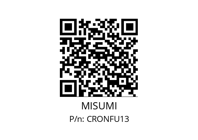   MISUMI CRONFU13