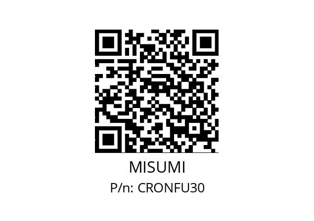   MISUMI CRONFU30