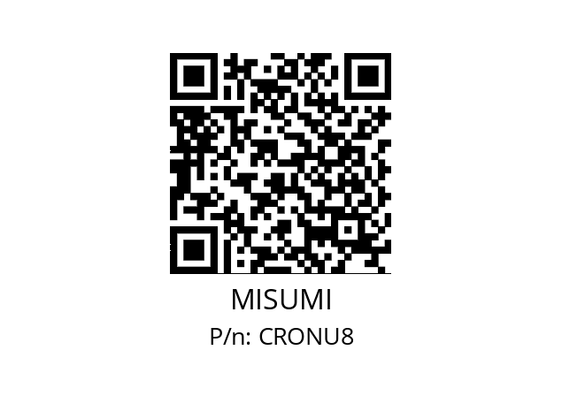   MISUMI CRONU8