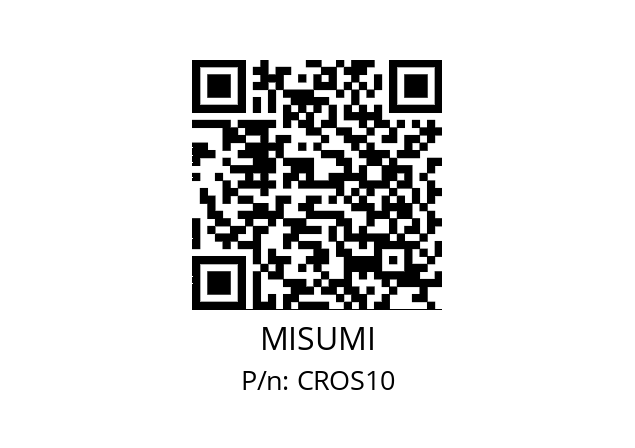   MISUMI CROS10