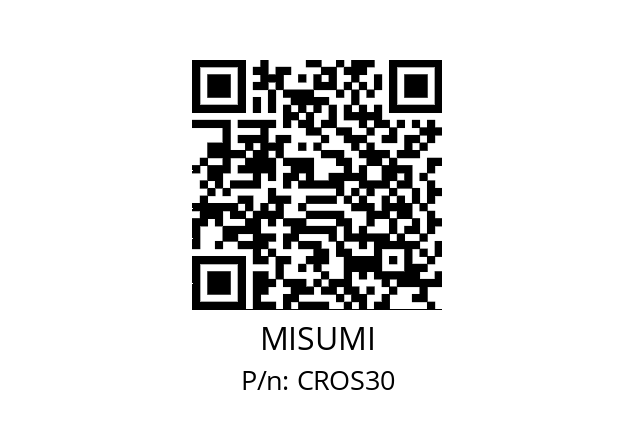   MISUMI CROS30