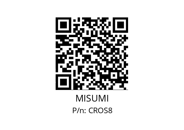   MISUMI CROS8