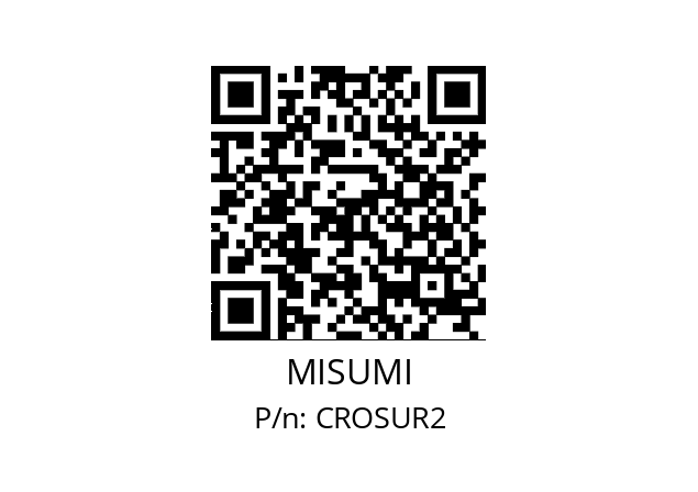   MISUMI CROSUR2