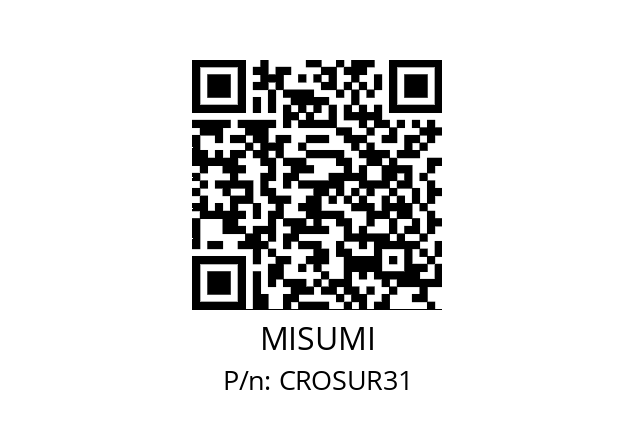   MISUMI CROSUR31