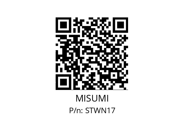   MISUMI STWN17