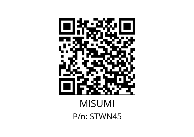   MISUMI STWN45