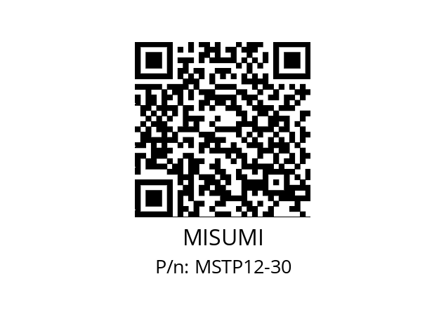   MISUMI MSTP12-30