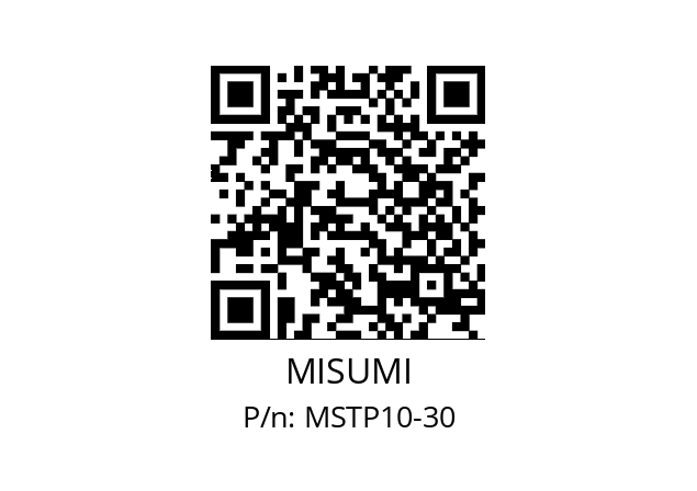   MISUMI MSTP10-30