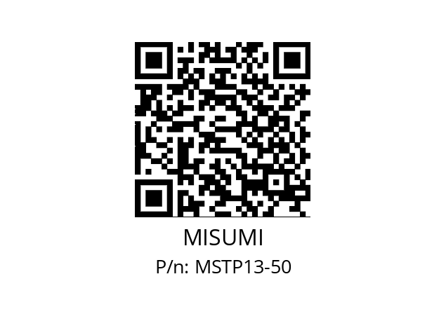   MISUMI MSTP13-50