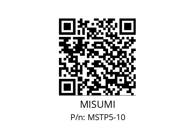   MISUMI MSTP5-10