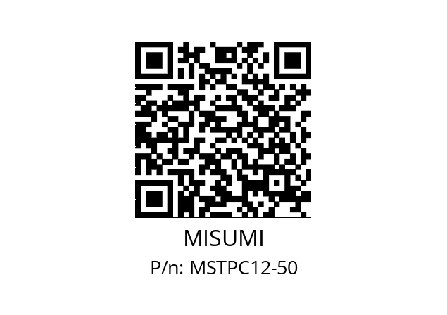   MISUMI MSTPC12-50