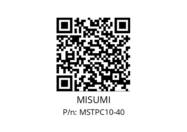   MISUMI MSTPC10-40