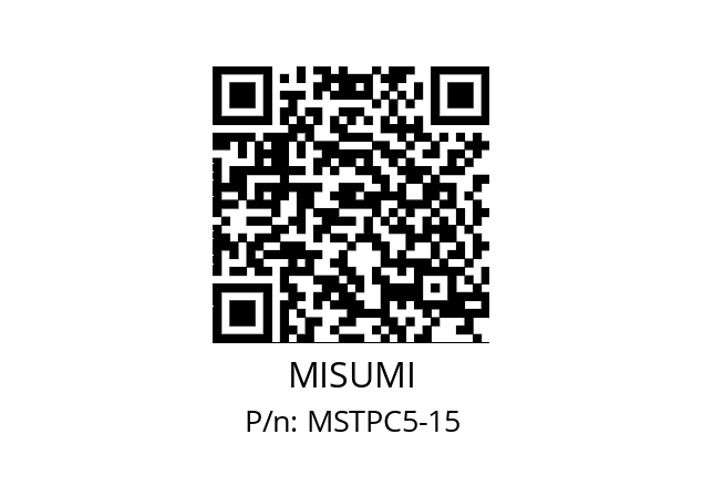   MISUMI MSTPC5-15