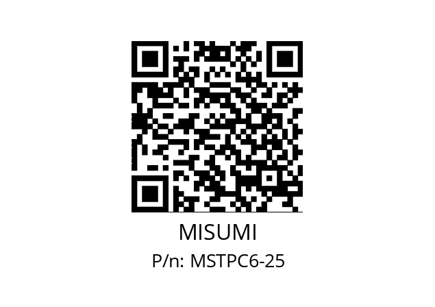   MISUMI MSTPC6-25