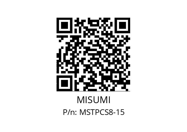   MISUMI MSTPCS8-15