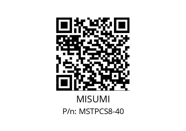   MISUMI MSTPCS8-40