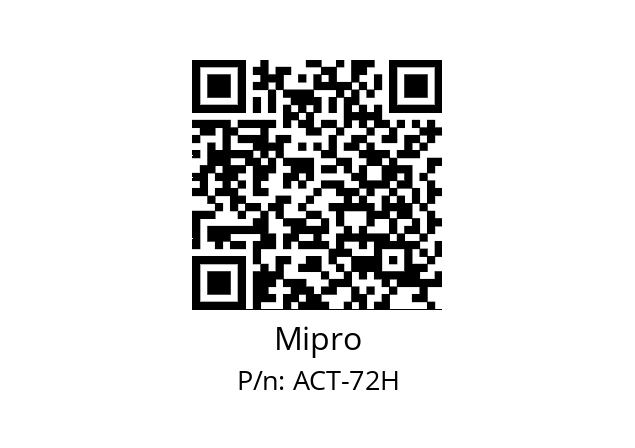   Mipro ACT-72H