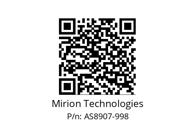   Mirion Technologies AS8907-998