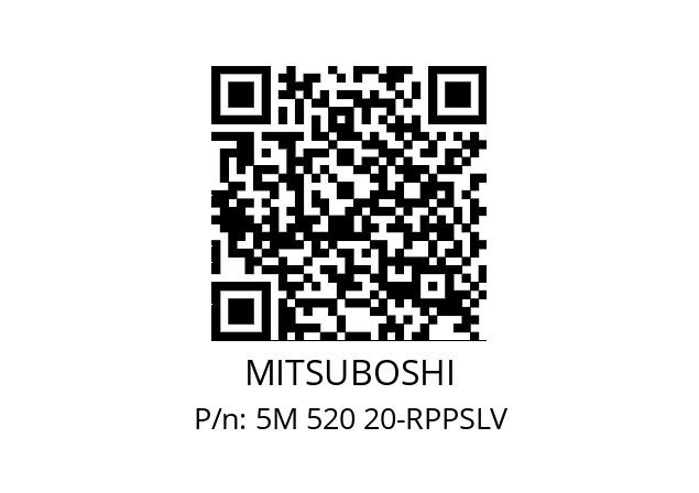   MITSUBOSHI 5M 520 20-RPPSLV