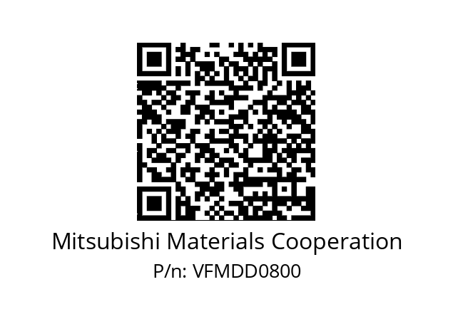   Mitsubishi Materials Cooperation VFMDD0800