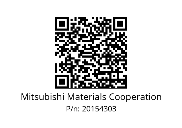   Mitsubishi Materials Cooperation 20154303