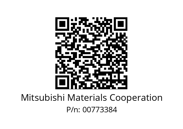   Mitsubishi Materials Cooperation 00773384