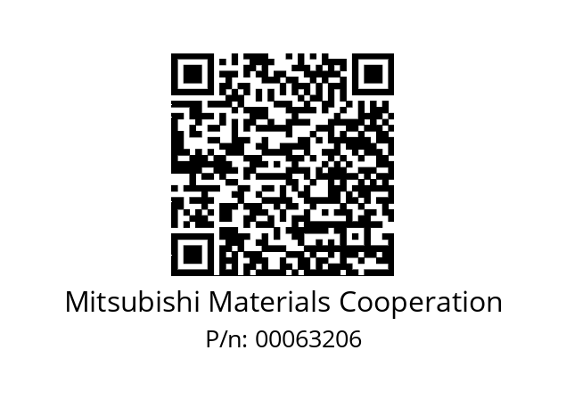   Mitsubishi Materials Cooperation 00063206