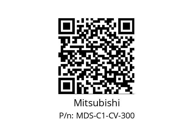   Mitsubishi MDS-C1-CV-300