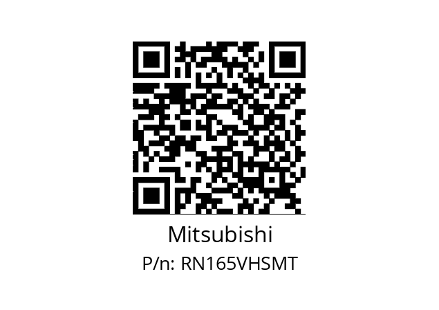   Mitsubishi RN165VHSMT