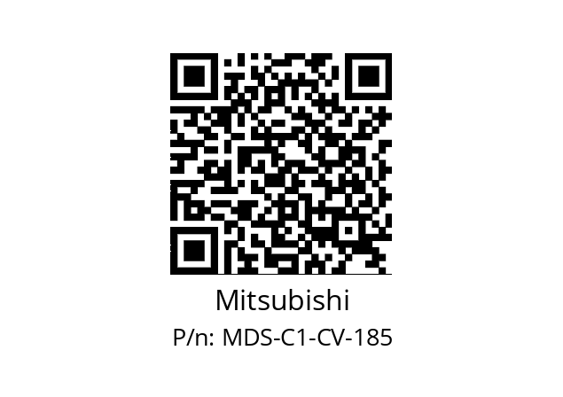   Mitsubishi MDS-C1-CV-185