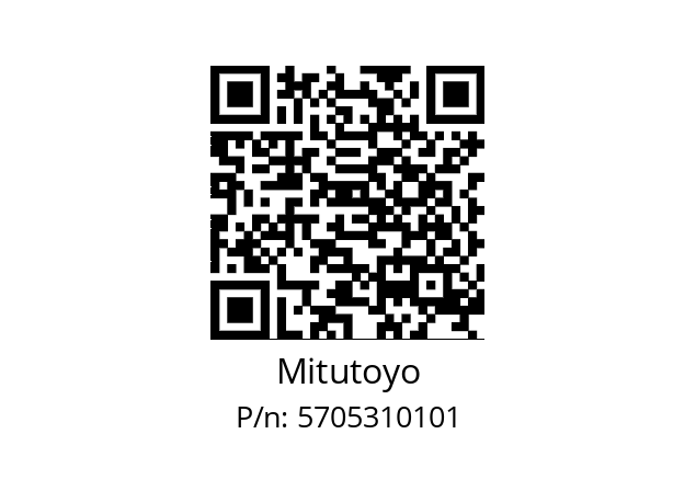   Mitutoyo 5705310101